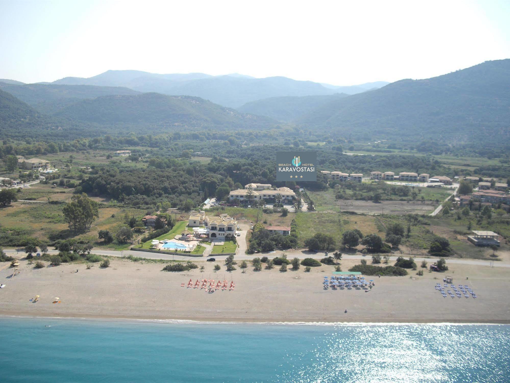 Karavostasi Beach Hotel Пердика Экстерьер фото